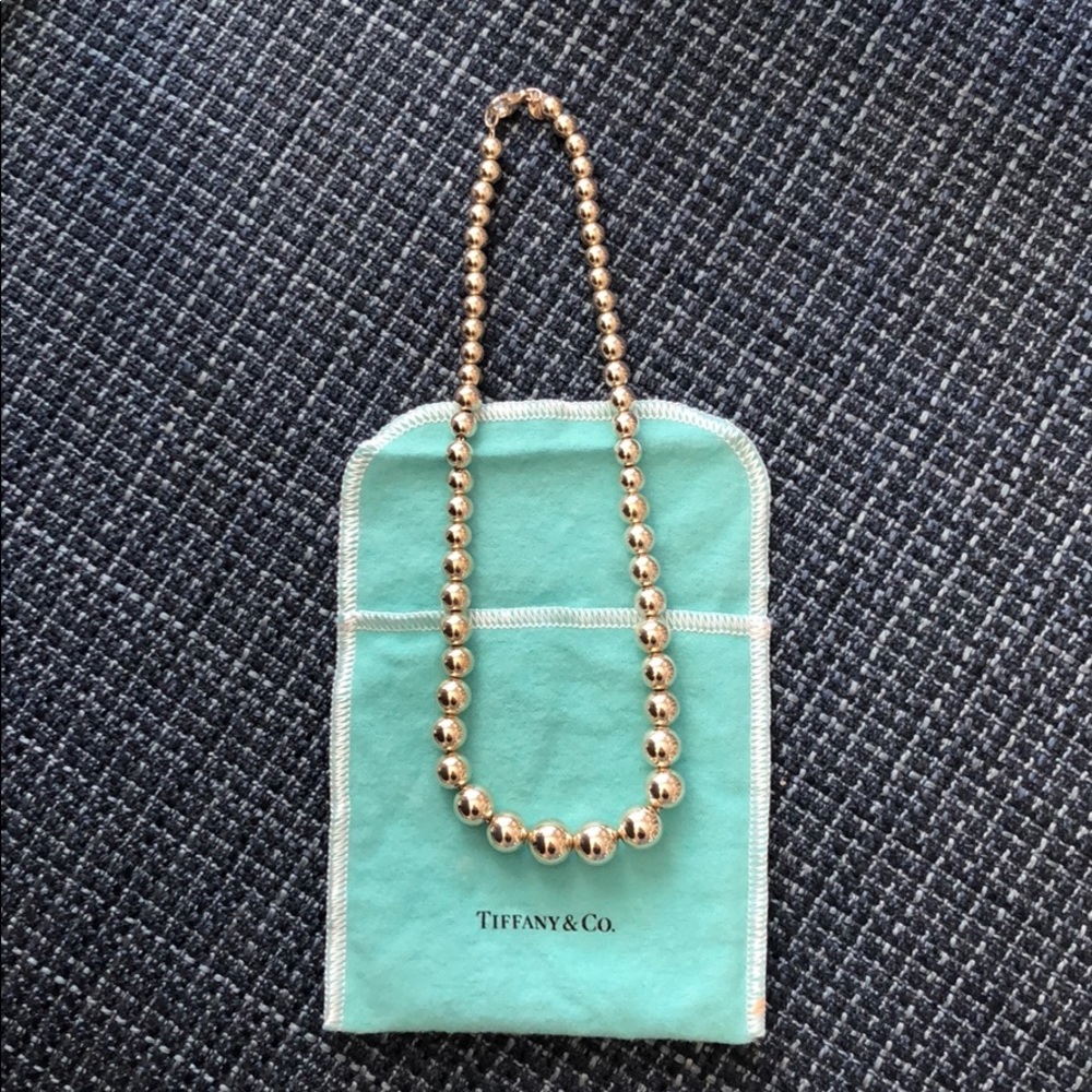 Tiffany & Co. Graduated Ball Necklace